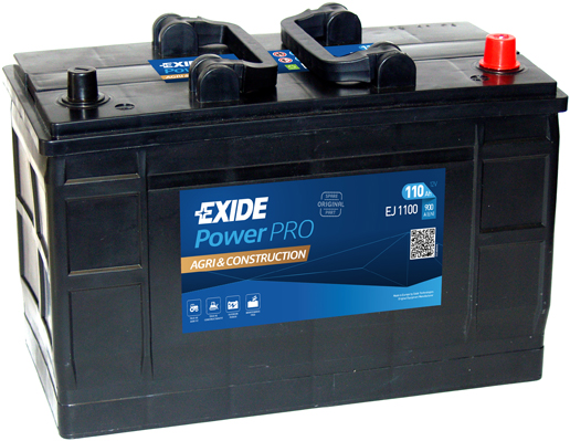 Baterie de pornire EJ1100 EXIDE 12V 110Ah